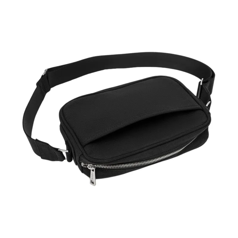 LiNing Vital Series Cotton Crossbody Bag Unisex Black-5