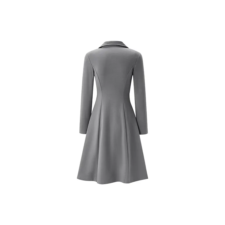 PEACEBIRD Long Sleeved Dresses Women's-1