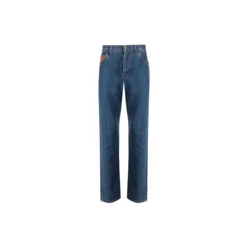 CORNELIANI Mid-rise Straight-leg Jeans