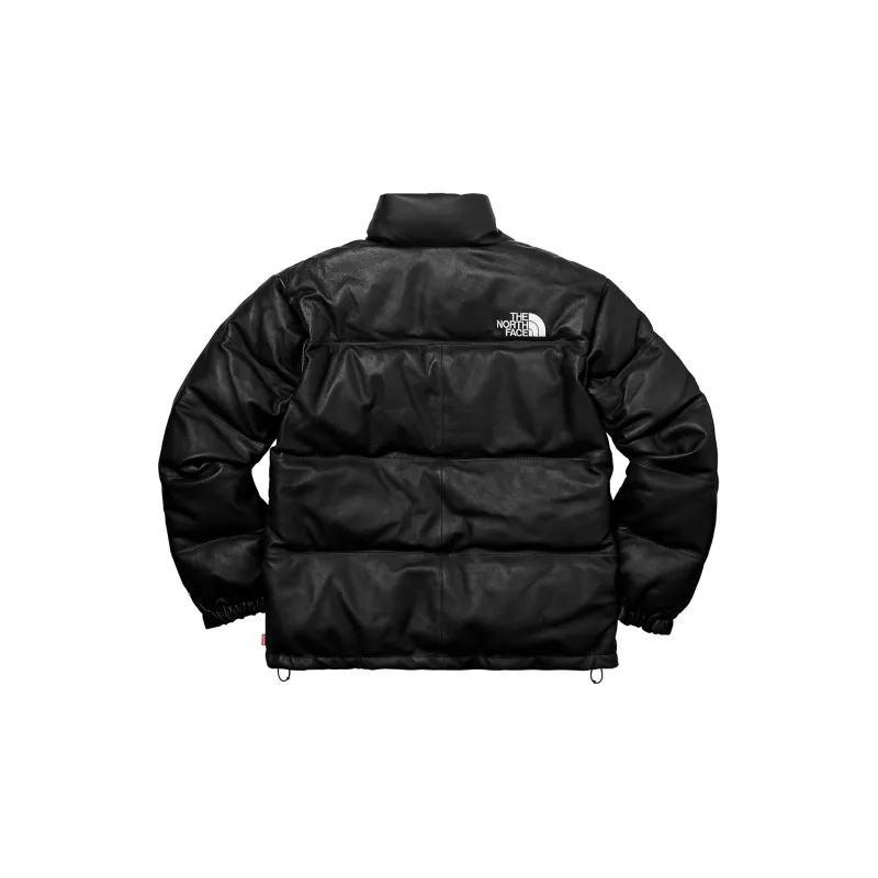 Supreme X The North Face Leather Nuptse Jacket-1
