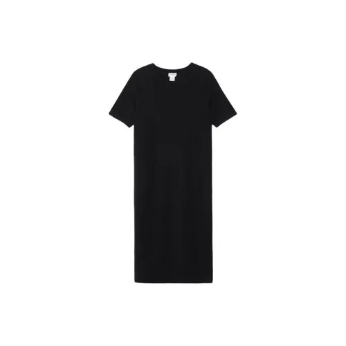 CLUB MONACO Short-Sleeved Dresses Women's Black