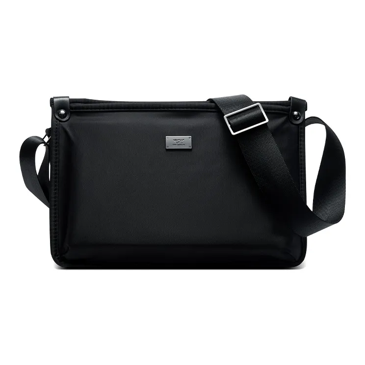SEPTWOLVES Fabric Shoulder Bag, Crossbody Bag QPL Regular Men's Black-2