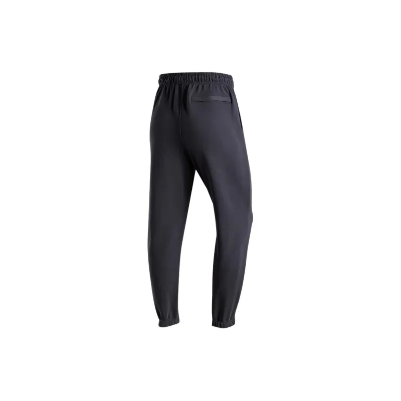 Jordan Thin Fleece Knitted Sweatpants Men's Dark Smoke Gray-1