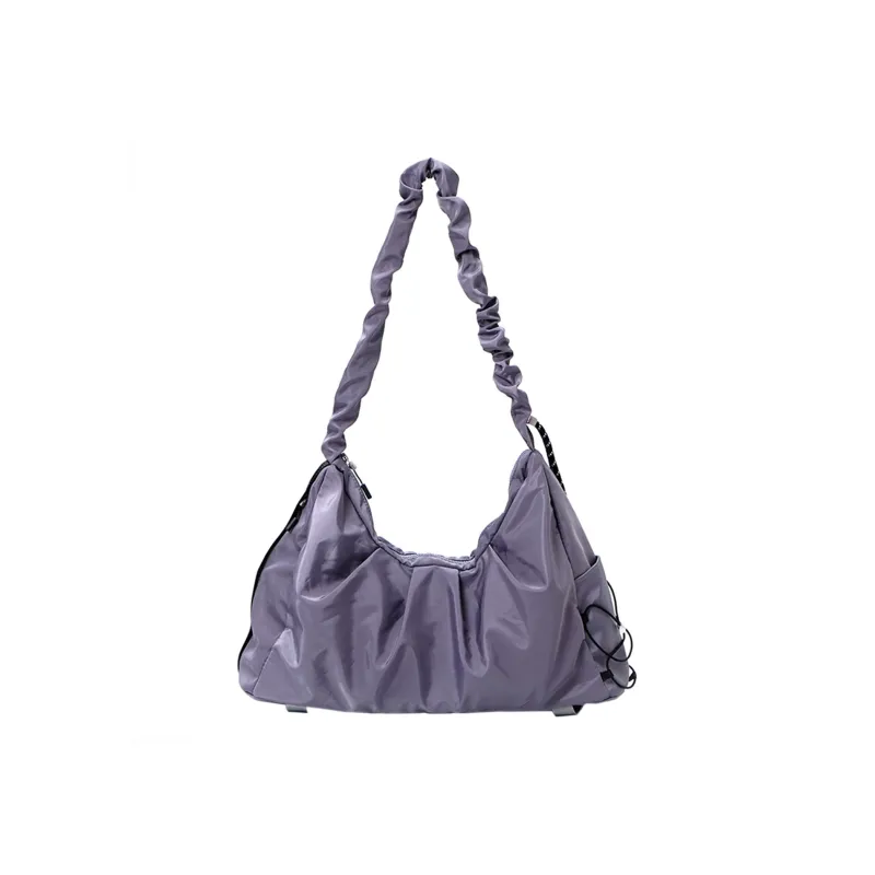 TAKI Oxford Crossbody Bag, Shoulder Bag Regular Unisex Black/Gray Purple/Gray Green-3