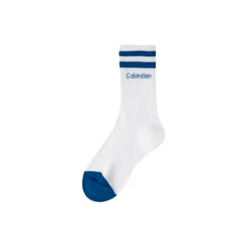 CK/Calvin Klein Mid-Calf Socks Women's 1 Pack White