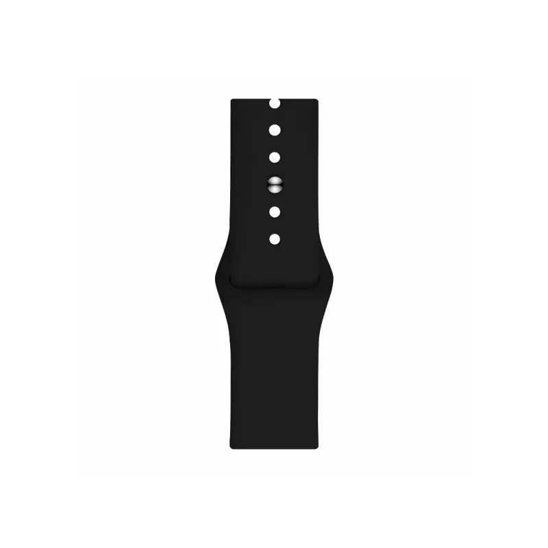 MILANQIAN M&Q Apple Compatibility Watch Band 38 45mm Watch Dial All Silicone Material-2