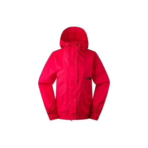 THE NORTH FACE City Outdoor Collection Windbreaker Jackets Women's Red