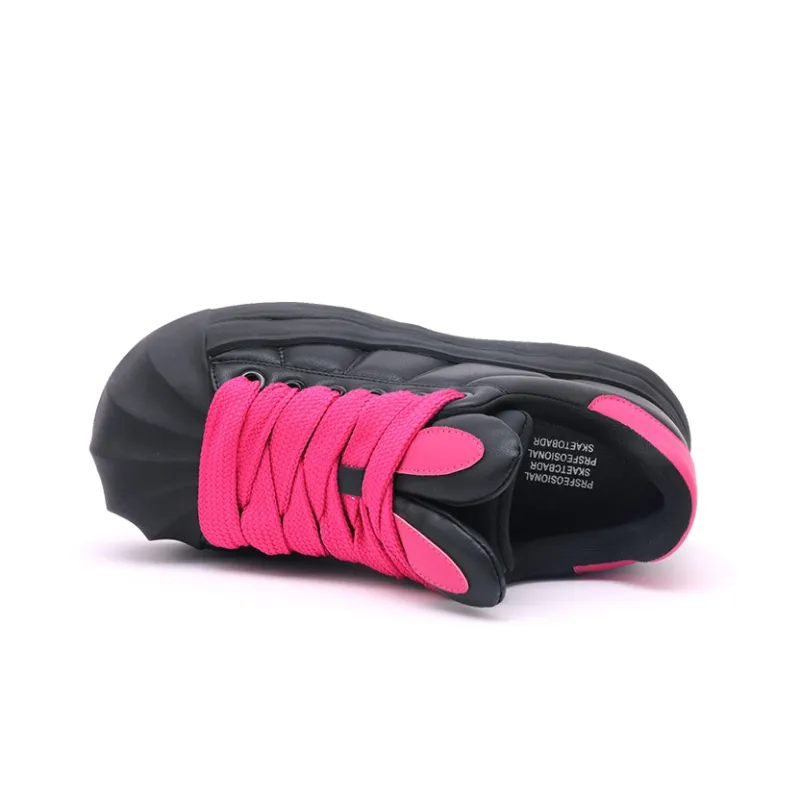 CAI CHI Anti Slip Wear Resistant Low Top Skateboard Shoes Women's-3