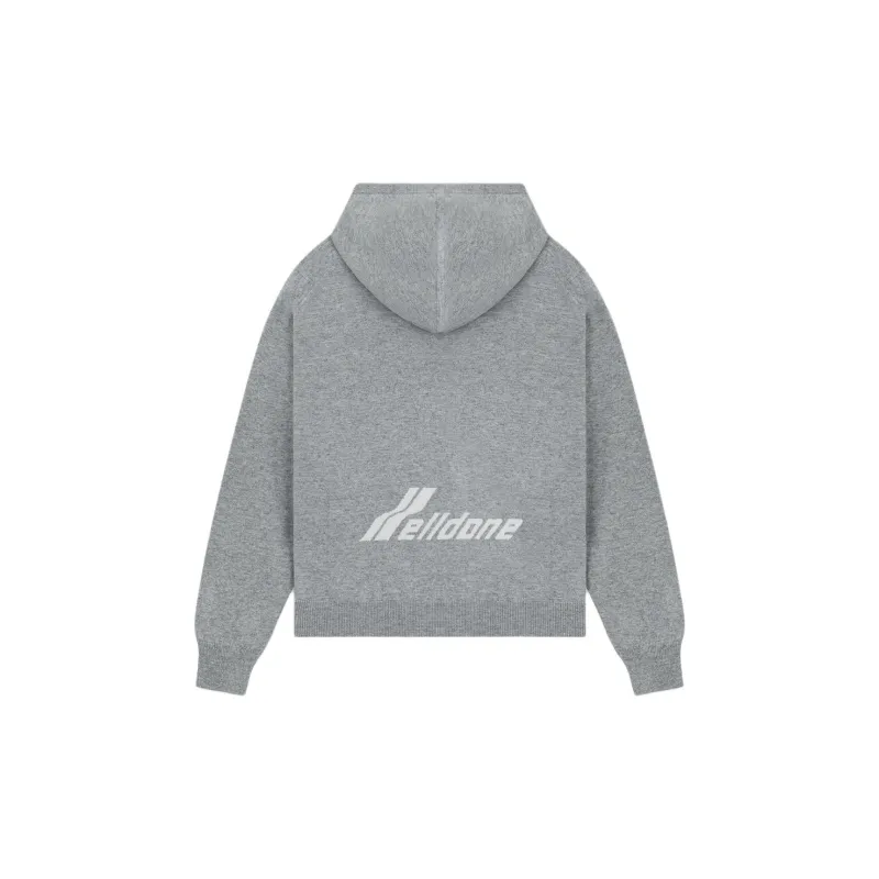 WE11DONE SS24 Sweater Unisex Gray-1