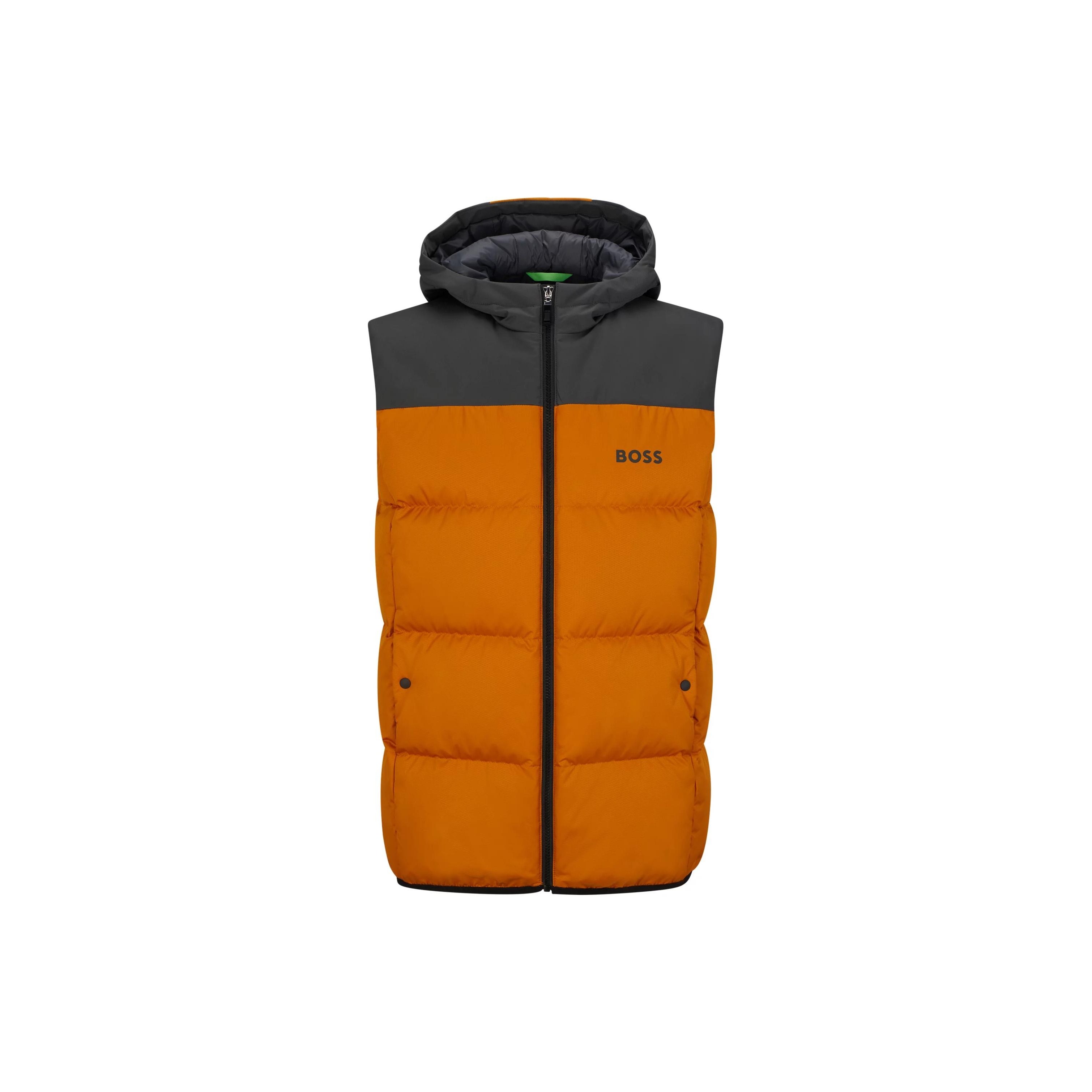 Hugo boss tracksuit orange hotsell