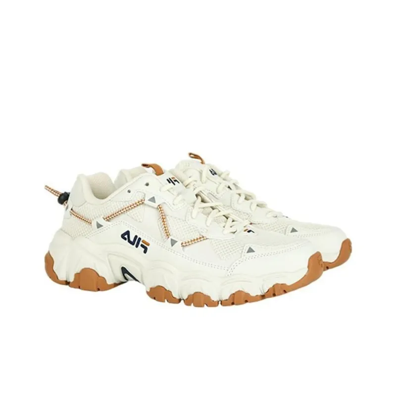 FILA Disruptor Low 'White Brown'-2