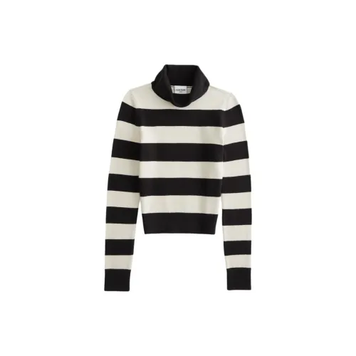 Hollister Knitwear Women's Cream And Black