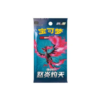 POKEMON Sword & Shield Enhancement Pack, Blazing Anger In The Sky Simplified Chinese Version Battle Cards