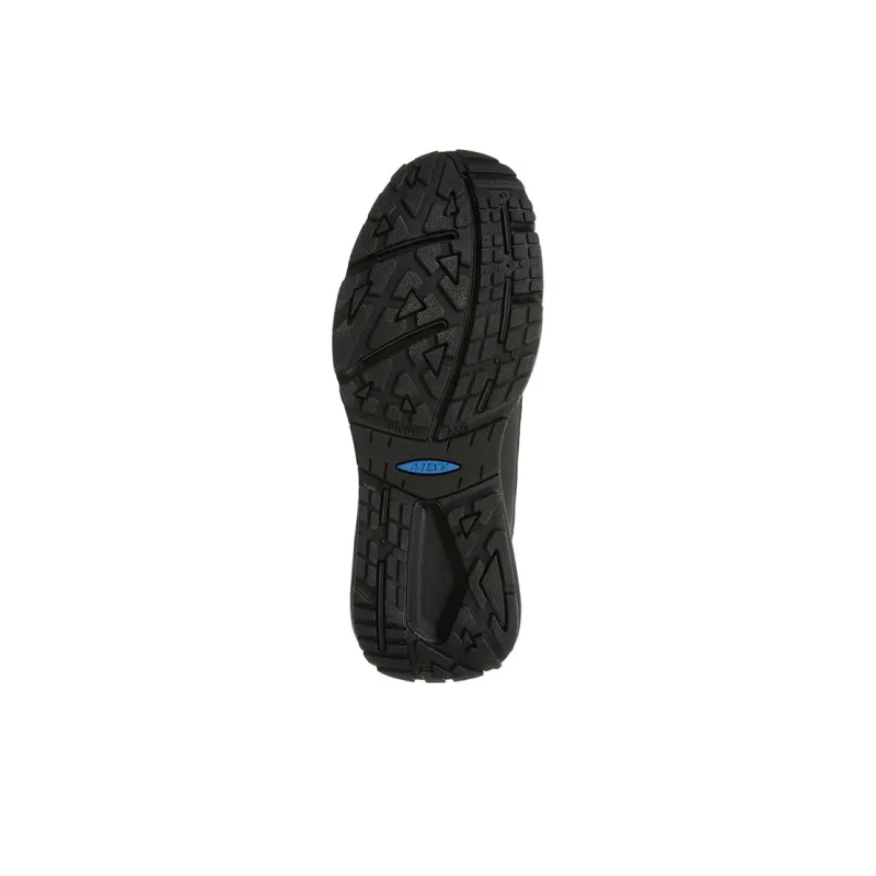 MBT Cushioning Breathable Height Increasing Rebound Wear Resistant Low Top Running Shoes Women's Black-5