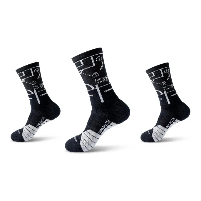 LUOLIAN Mid Calf Socks Men's 3 Pack-40