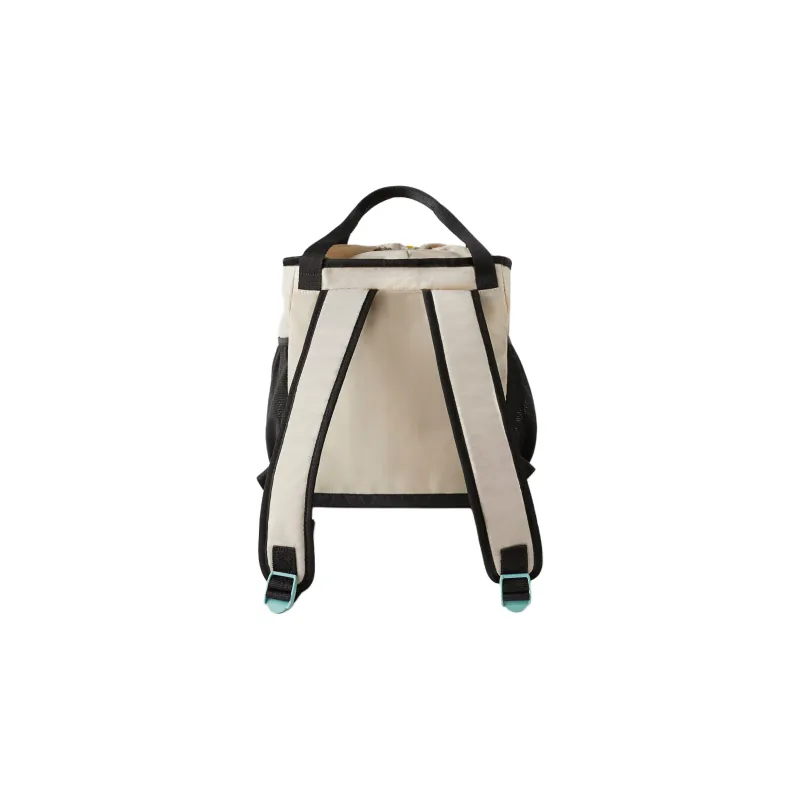 ZARA Polyester Bucket Bag Backpack Unisex Beige-2