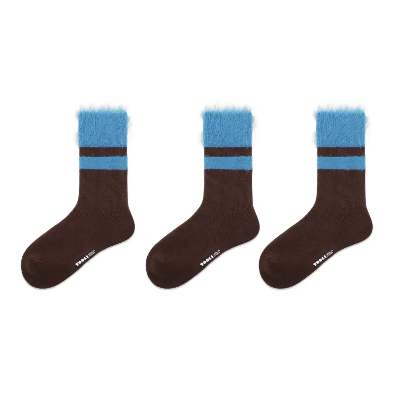 TOOCI Mid Calf Socks Unisex 3 Pack-6