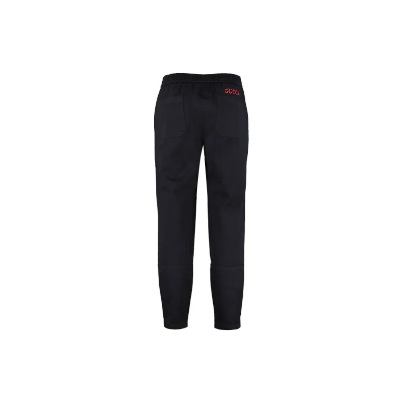 GUCCI Embroidered Logo Pants-1