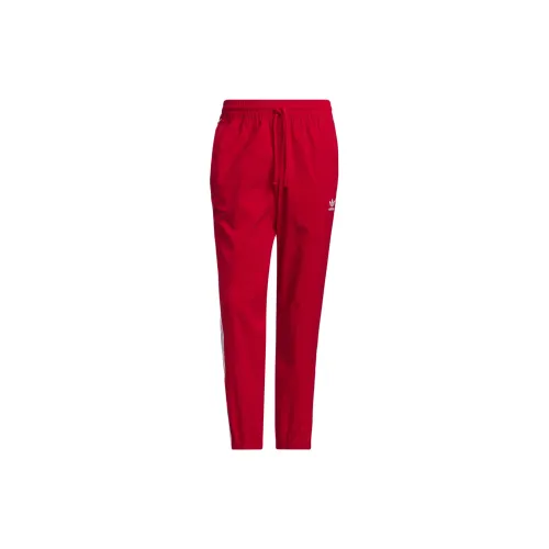 Adidas Originals Woven Tracksuit Bottoms Woven Sweatpants Men's Red