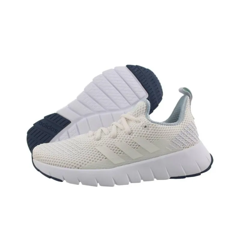 Adidas Asweego Durable Breathable Low Top Athletic Shoes Women's Beige-5