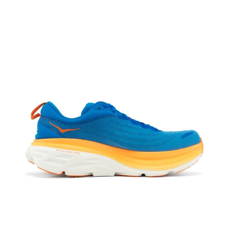 HOKA ONE ONE Bondi 8 Coastal Sky Vibrant Orange-1
