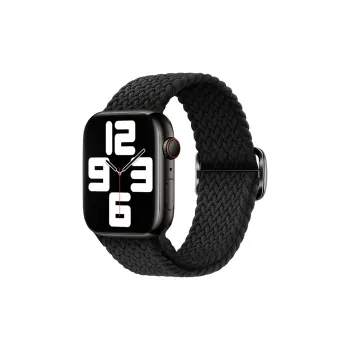 MILANQIAN M&Q Apple Compatibility Watch Band 38 45mm Watch Dial All Silicone Material