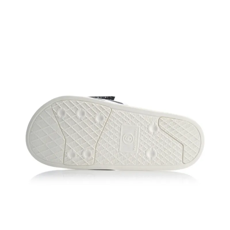 Disney x LiNing Quiet Slide Slippers Women's White Black-5