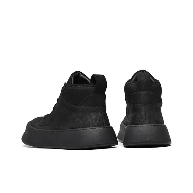 Journey Of Inspiration Mid-Top Skateboard Shoes Unisex Black-4