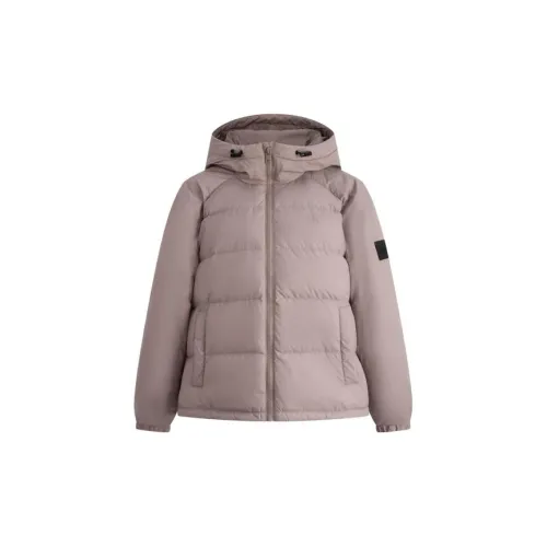 Calvin Klein Down Jackets Unisex Gray Coffee