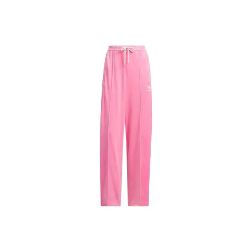 Adidas Originals FEIFEI RUAN CO-BRANDED MODEL Knitted Sweatpants Women's Pink