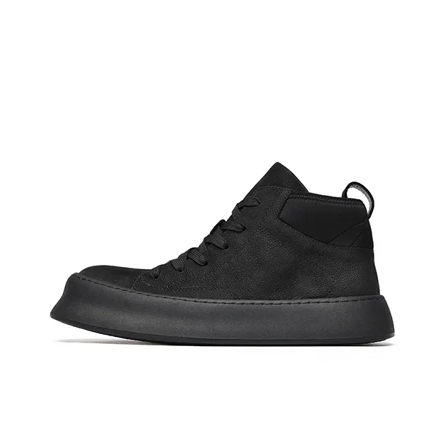 Journey Of Inspiration Mid-Top Skateboard Shoes Unisex Black-6