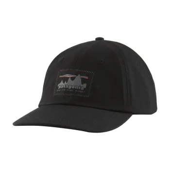 Patagonia Organic Cotton Recycled Fishnet Baseball Caps Unisex Black