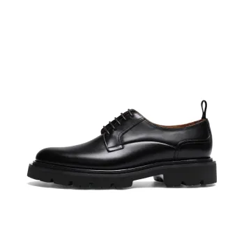 IGESHI Men's Casual Shoes Men Low-Top Black