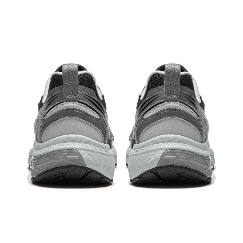 LiNing Shake 1.0 V3 Shock Absorbers Low Top Casual Running Shoes Men's Gray-5