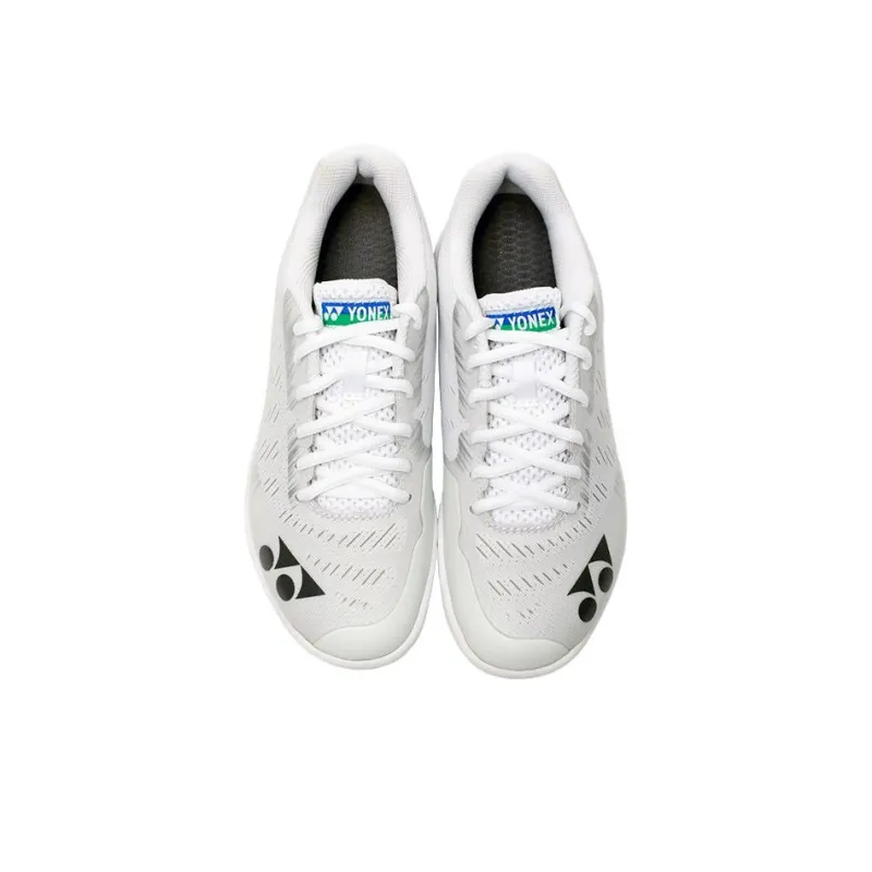 YONEX ECLIPSION Cushioning Anti Slip Wear Resistant Coverage Support Rebound Low Top Badminton Shoes Unisex Gray White-2