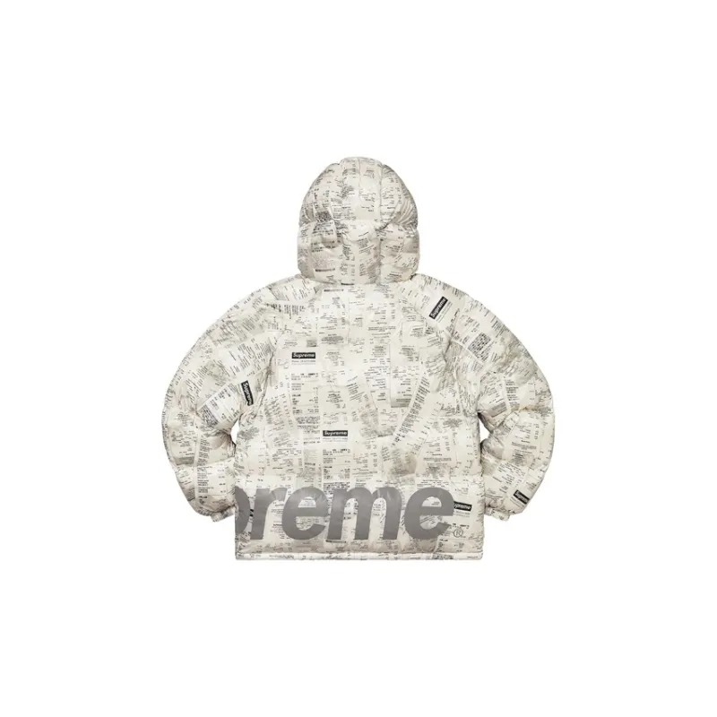Supreme Hooded Down Jacket-8
