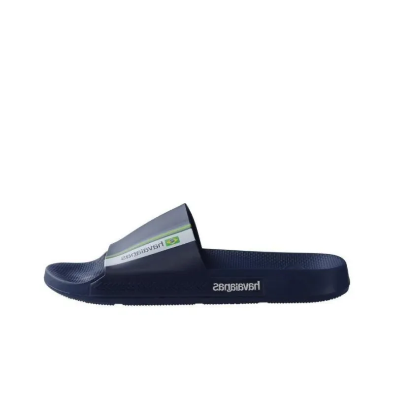 Havaianas Quick Dry Slide Slippers Men's Blue-1