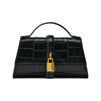 ZARA Polyurethane Handbag Shoulder Bag Crossbody Bag Small Size Women's Black