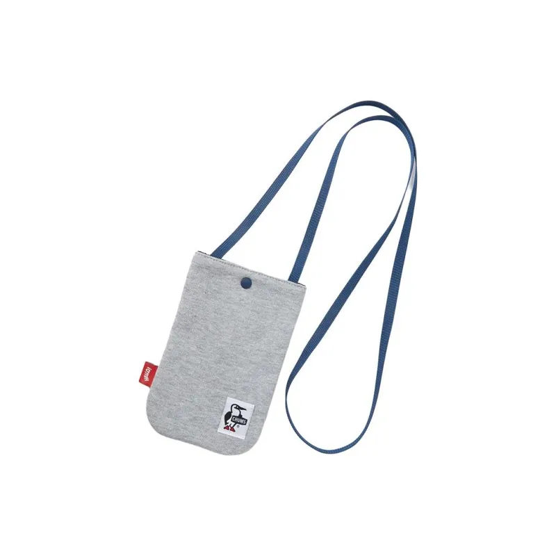 CHUMS Cotton One Shoulder, Crossbody Bag Storage Bag Unisex Gray-0