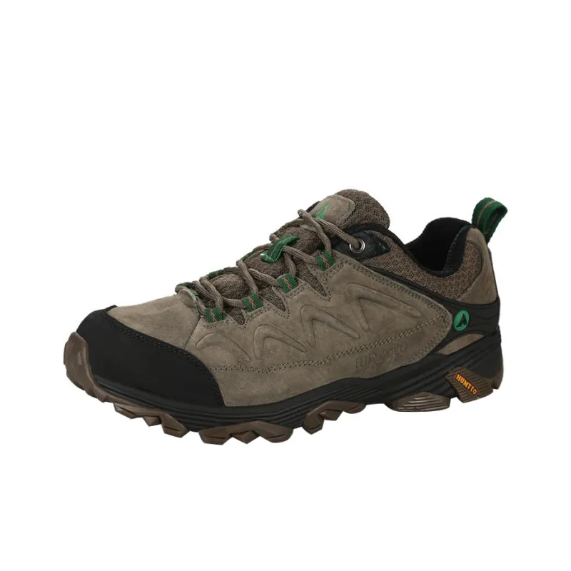HUMTTO Cushioned Anti Slip Wear Resistant And Water Resistant Low Top Outdoor Shoes Men's Khaki-1