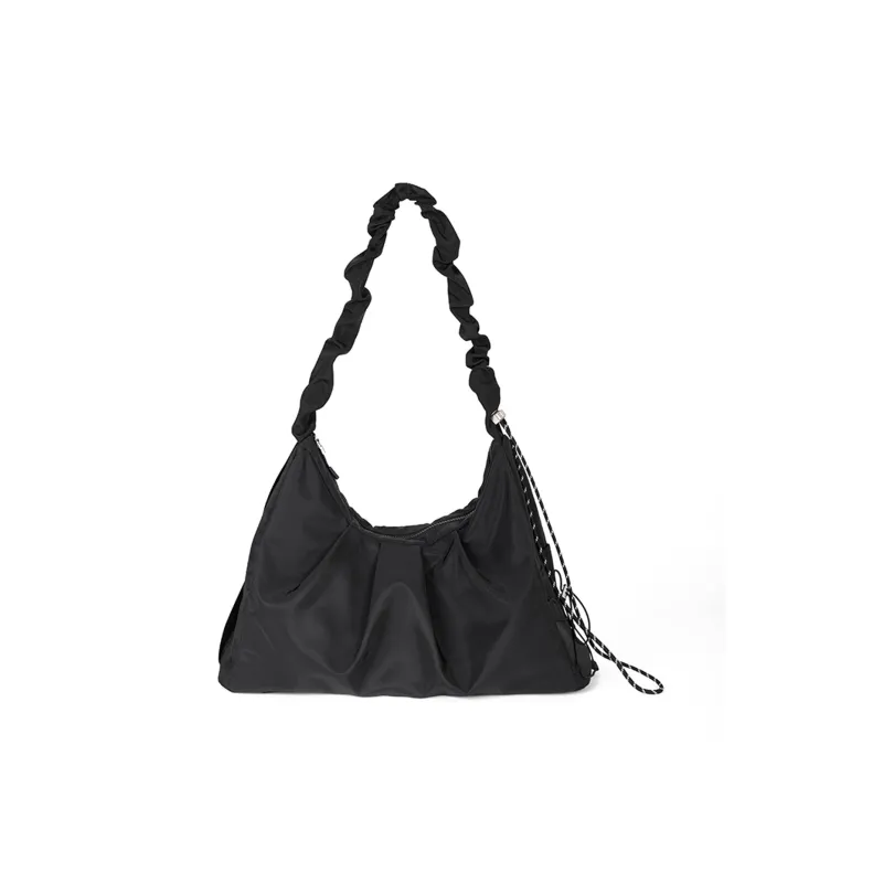 TAKI Oxford Crossbody Bag, Shoulder Bag Regular Unisex Black/Gray Purple/Gray Green-0