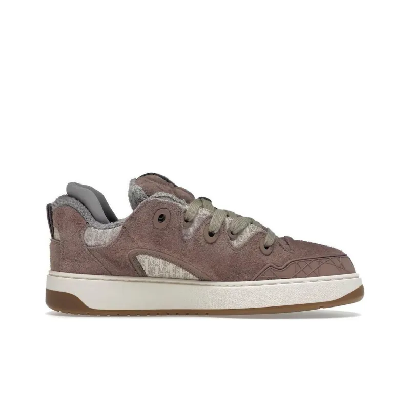 DIOR B9S Skater Erl Lilac Suede And DIOR Oblique Jacquard-1