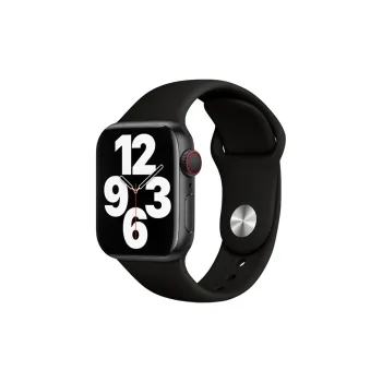 MILANQIAN M&Q Apple Compatibility Watch Band 38 45mm Watch Dial All Silicone Material