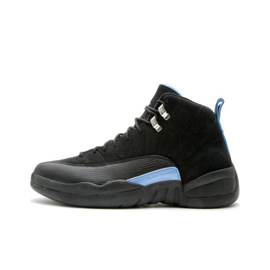 Air jordan 12 black and blue online