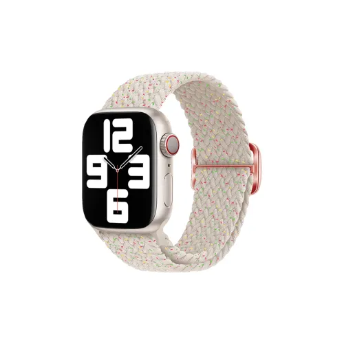 MILANQIAN M&Q Apple Compatibility Watch Band 38 45mm Watch Dial All Nylon Material