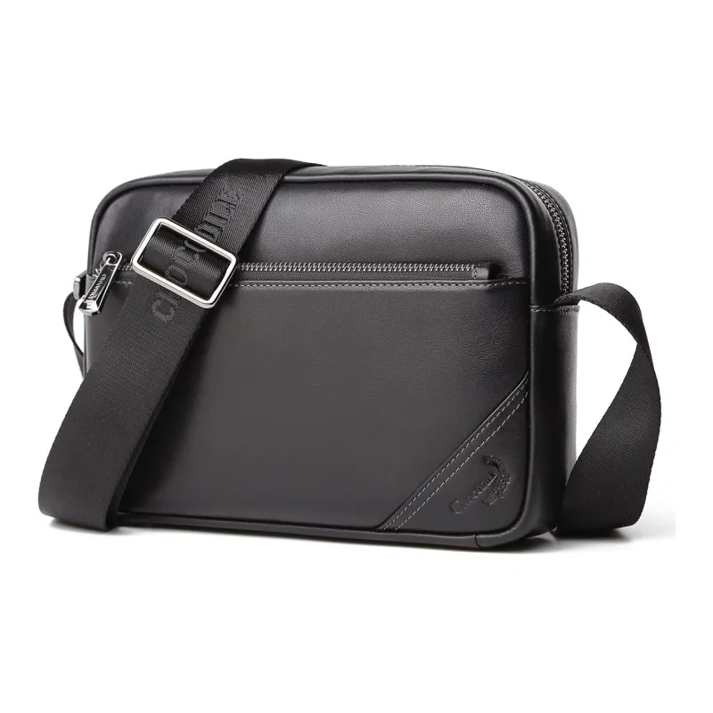 Crocodile Shoulder Bags Black-2