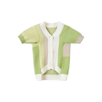 UFBemo Pet Costume, Multicolor 24 Solar Terms Cardigan Sweater