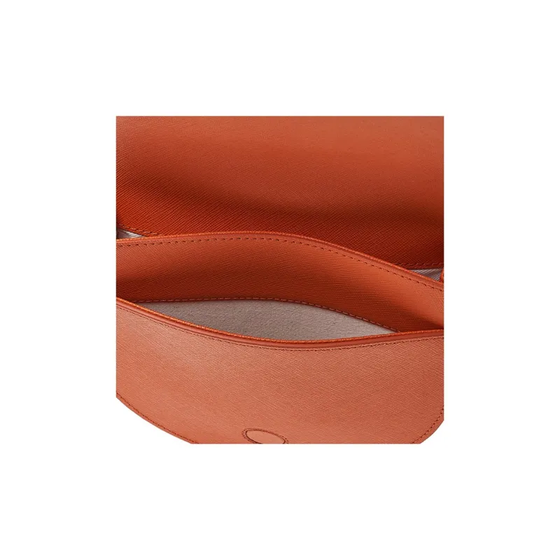 Vivienne Westwood Calfskin Shoulder Bag Crossbody Bag Women's Orange-8