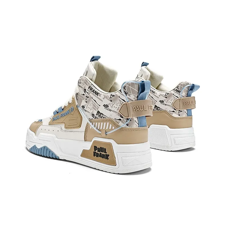 PAUL FRANK Slip-Resistant High-Top Skateboard Shoes Men's-11