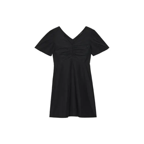 CLUB MONACO Short-Sleeved Dresses Women's Black